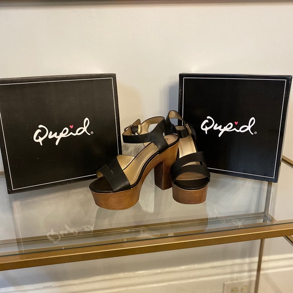 Qupid Blogger-15 Vintage Style Strappy Sandal Heel - Picture 3 of 3